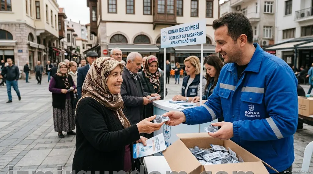 Konak Musluklarında Tasarruf Dönemi: Ücretsiz Dağıtım