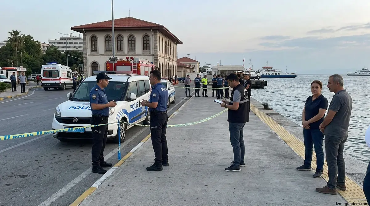 Konak Pasaport İskelesi'nde Kahreden Olay: Ahmet Ç. Hayatını Kaybetti