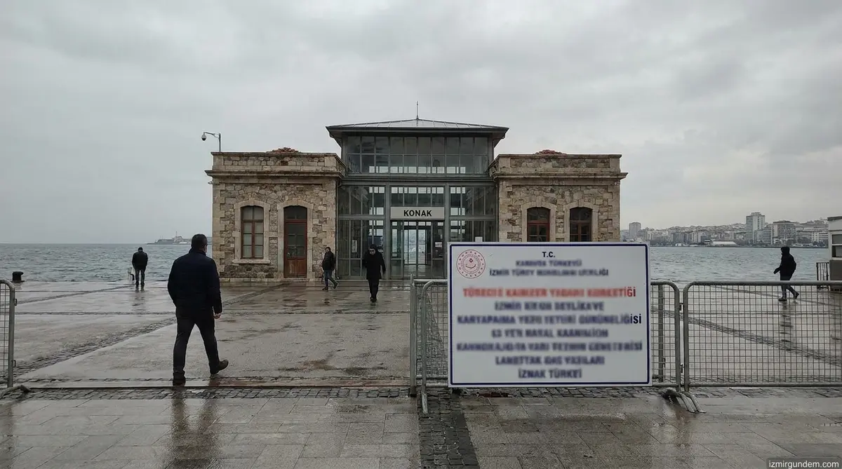 Konak Pier İhalesinde 4,5 Milyar Liralık Sessizlik: İptal Edildi