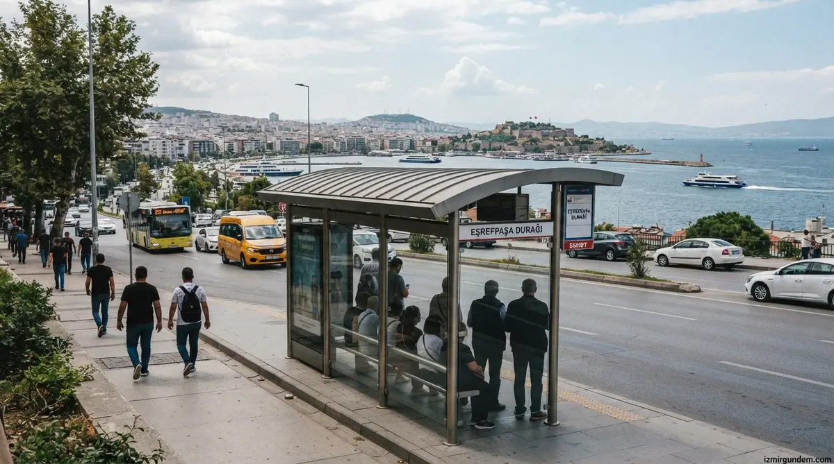 Konak'ta 24 günde bitti: İzmir'in yeni nesil durağı açıldı