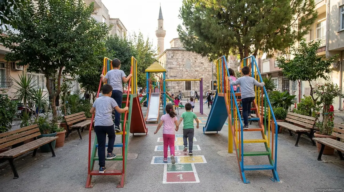 Konak'ta Atıl Alan Dönüştü: Cengiz Topel Mahallesi'ne Yeni Park