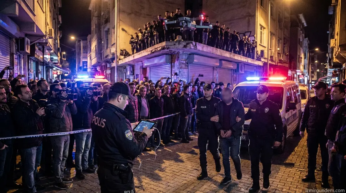 Konak'ta Dronlu Baskın: Firari Zehir Tacirleri...