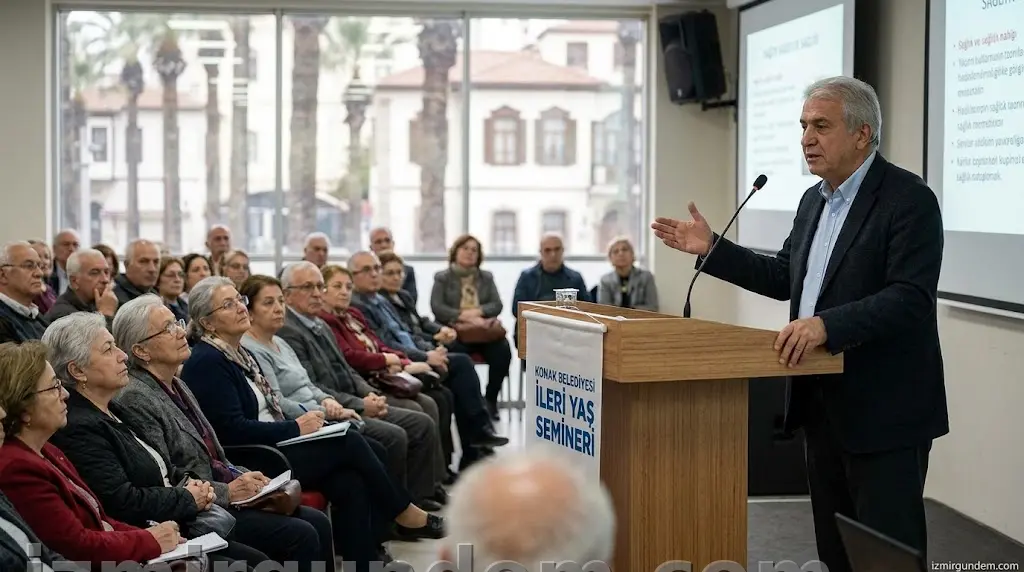 Konak'ta İleri Yaş Semineri: Prof. Dr. Ömer Faruk Şendur'dan Hayati...