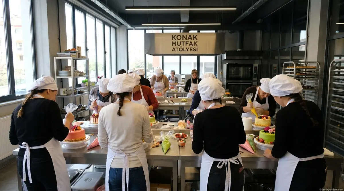 Konak'ta Kadınlara Ücretsiz Pastacılık Kursu: Kayıtlar Başladı