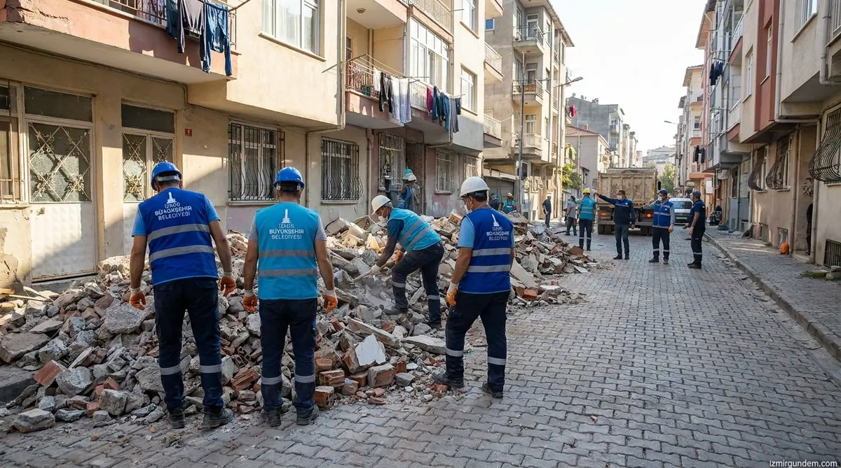 Konak'ta Kaçak Moloz Döken İki Kişiye 130 Bin TL Ceza