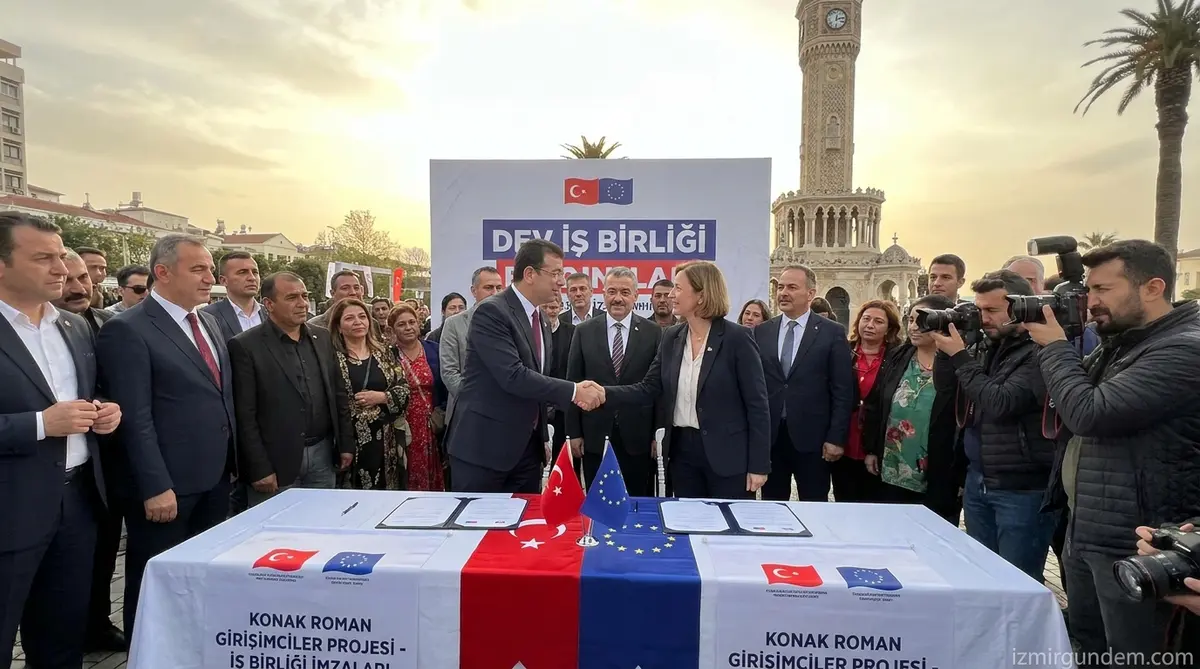 Konak'ta Roman Girişimciler İçin Dev İş Birliği