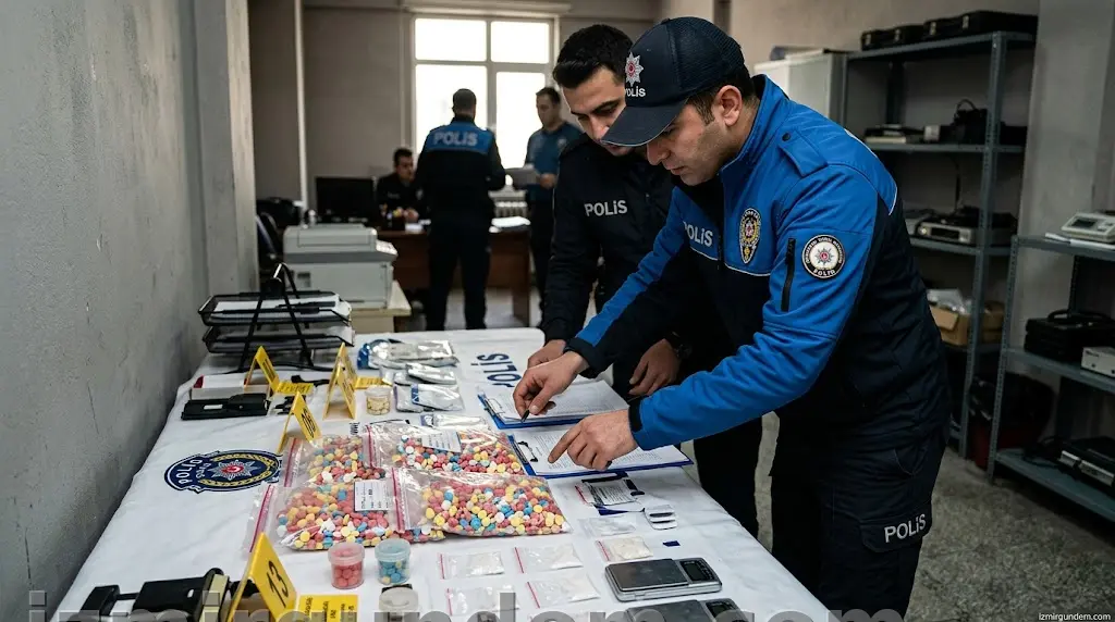 Konak'ta Uyuşturucu Operasyonu: 1156 Hap Ele Geçirildi