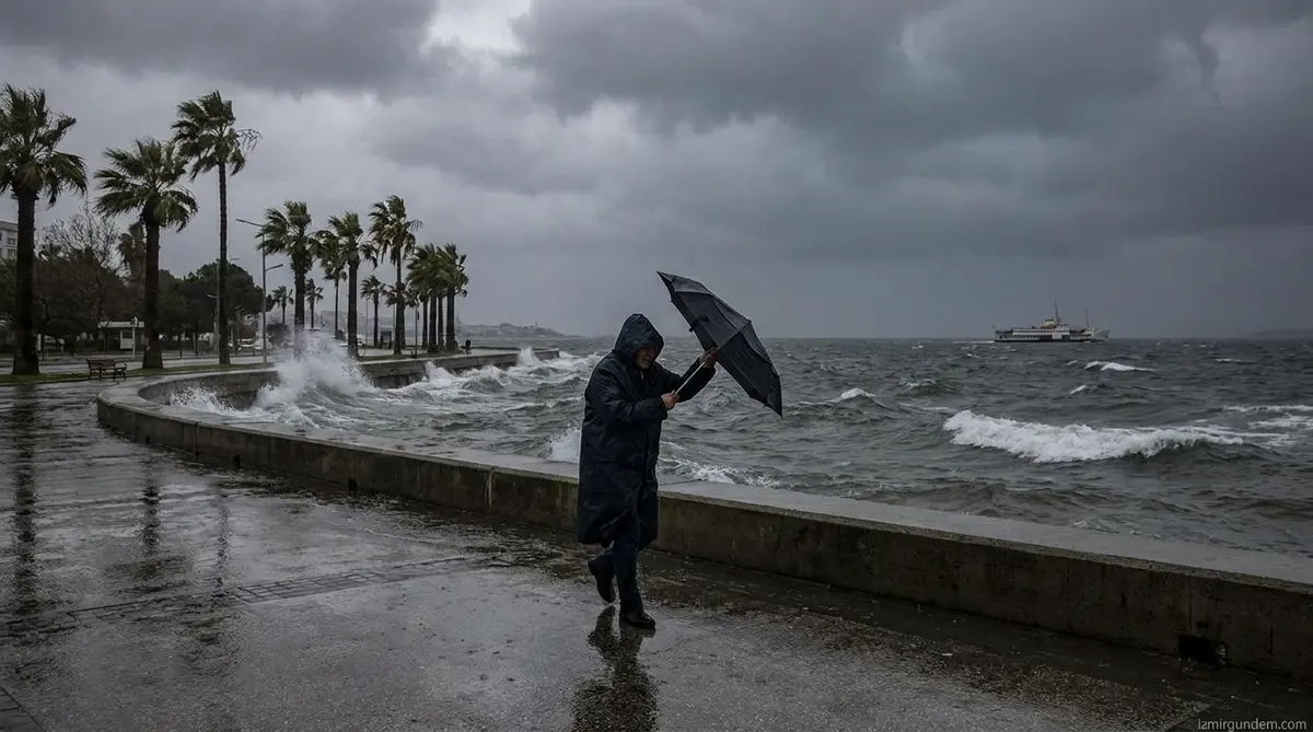 Kuzey Ege'de Fırtına Alarmı: İzmir'de Hava Nasıl...
