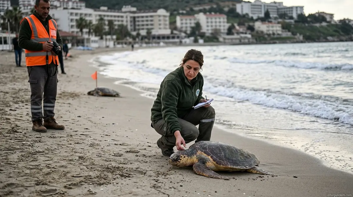 Kuşadası Sahilinde Korkutan Tablo: 2 Haftada 8 Deniz Kaplumbağası Öldü