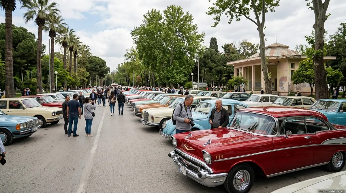 Kültürpark'ta Nostalji Rüzgarı: 61 Klasik Araç...