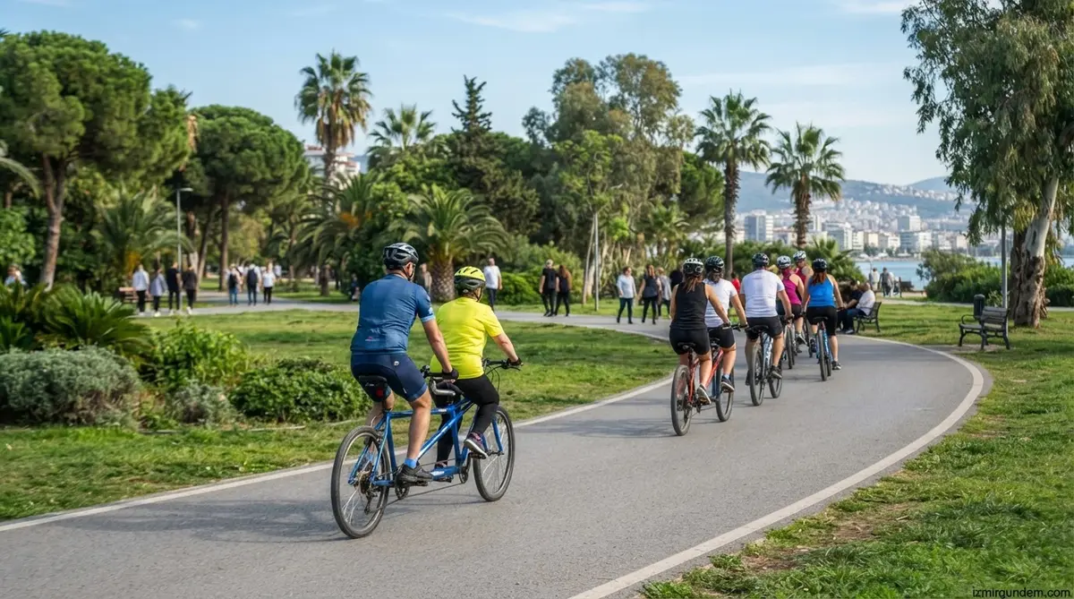 Kültürpark’ta Tandem Heyecanı: Görme Engelliler Pedal Çevirdi