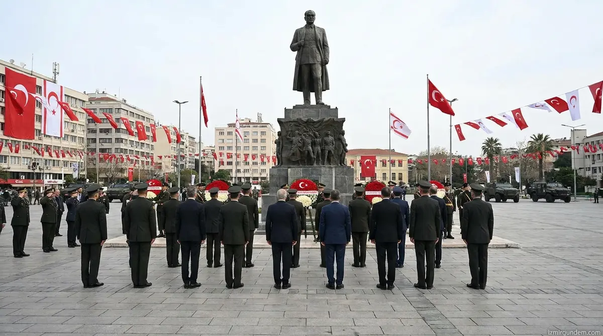 Kıbrıs Barış Harekatı’nın 52. Yılı İzmir’de Kutlandı