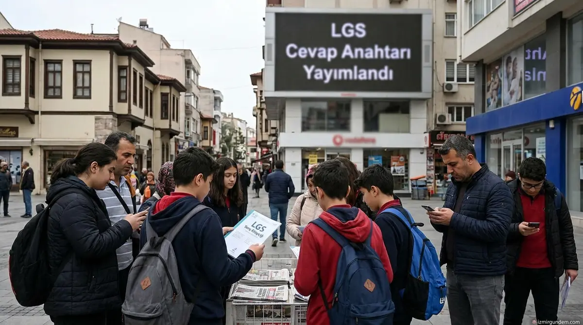 LGS Soru Kitapçığı ve Cevap Anahtarı Yayımlandı
