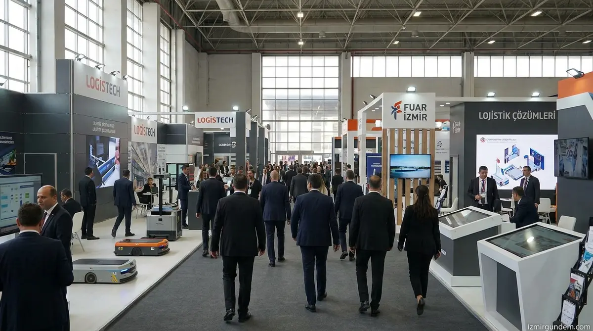 LOGISTECH Fuar İzmir'de Kapılarını Açtı: 19 Yabancı Firma Geldi