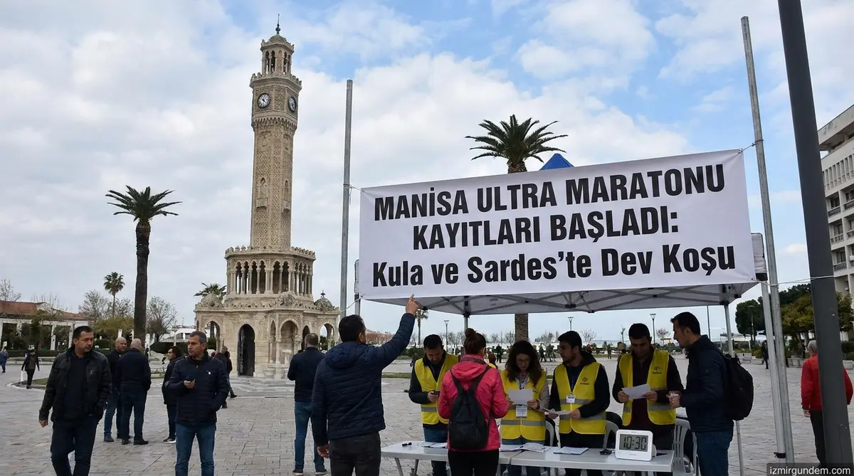 Manisa Ultra Maratonu Kayıtları Başladı: Kula ve Sardes'te Dev Koşu