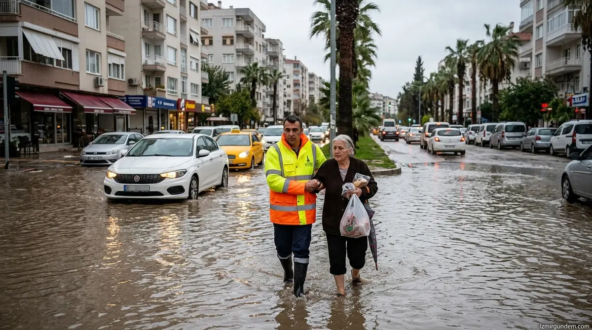 Manisa ve Denizli'de Sel Felaketi: Yollar Kapandı