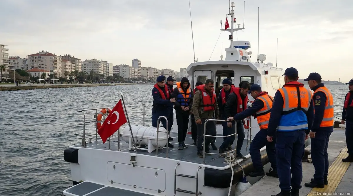 Marmaris Açıklarında Can Pazarı: 8 Göçmen Kurtarıldı