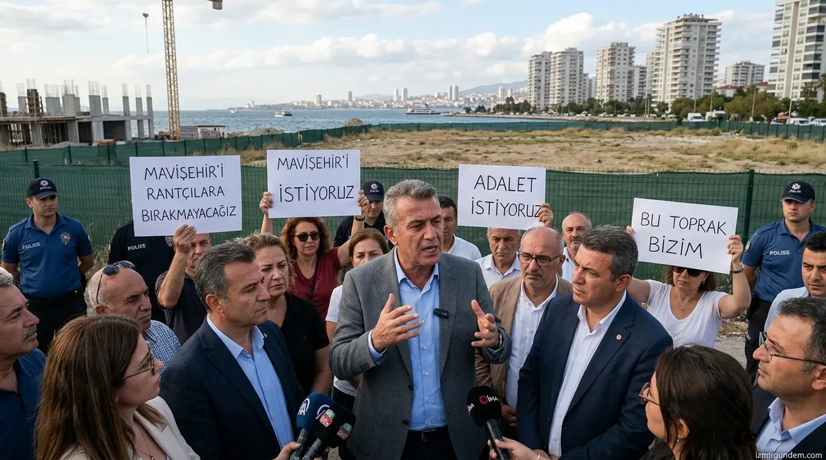 Mavişehir Arsa Satışında 'Şeytani' Tartışma: İZKA Başkanı Azat...