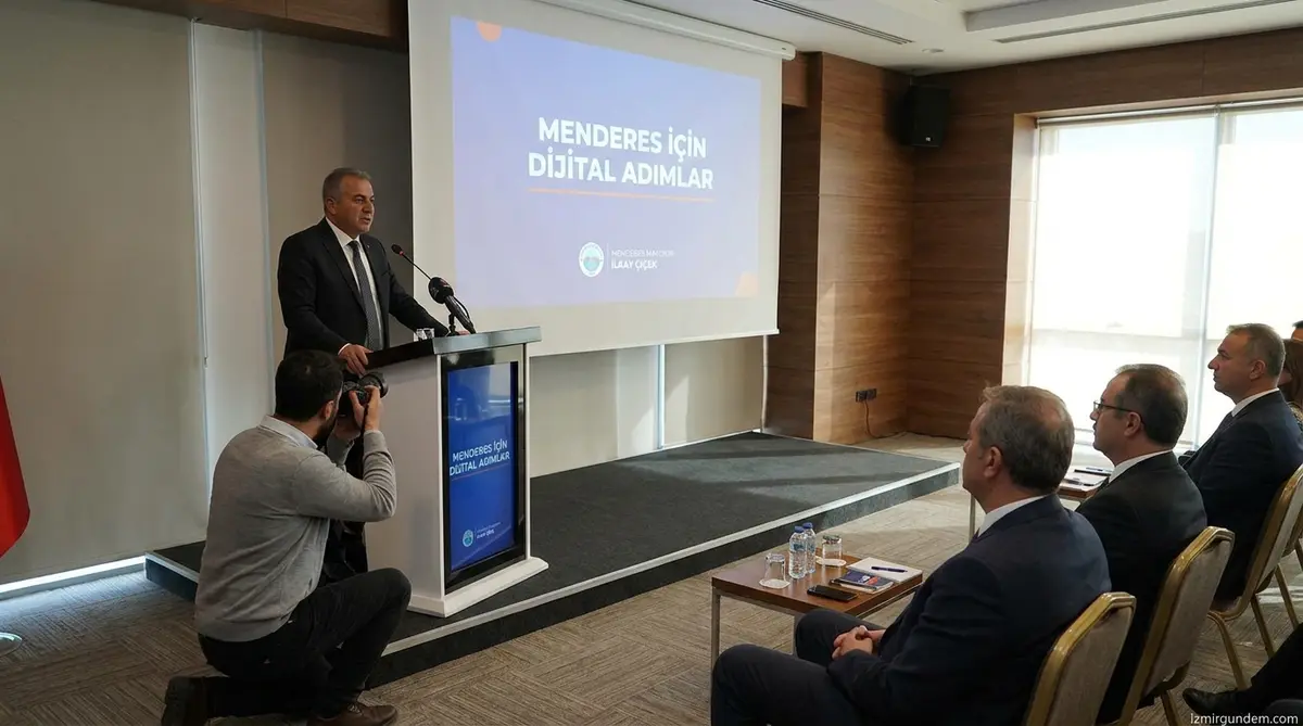 Menderes Belediye Başkanı İlkay Çiçek'ten Dijital...
