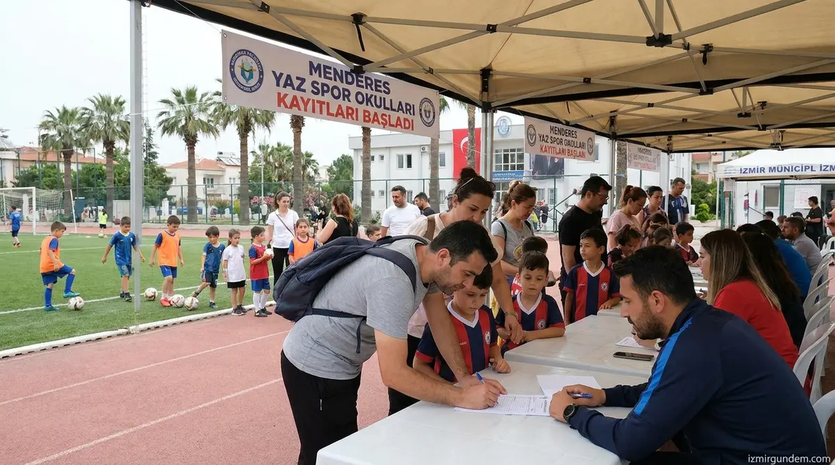 Menderes Yaz Spor Okulları Kayıtları Başladı