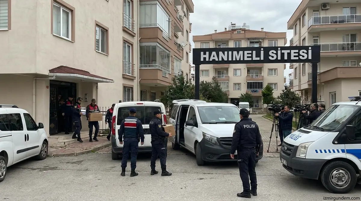 Menderes'te Sahte İçki Operasyonu: Hanımeli Sitesi'ne Baskın