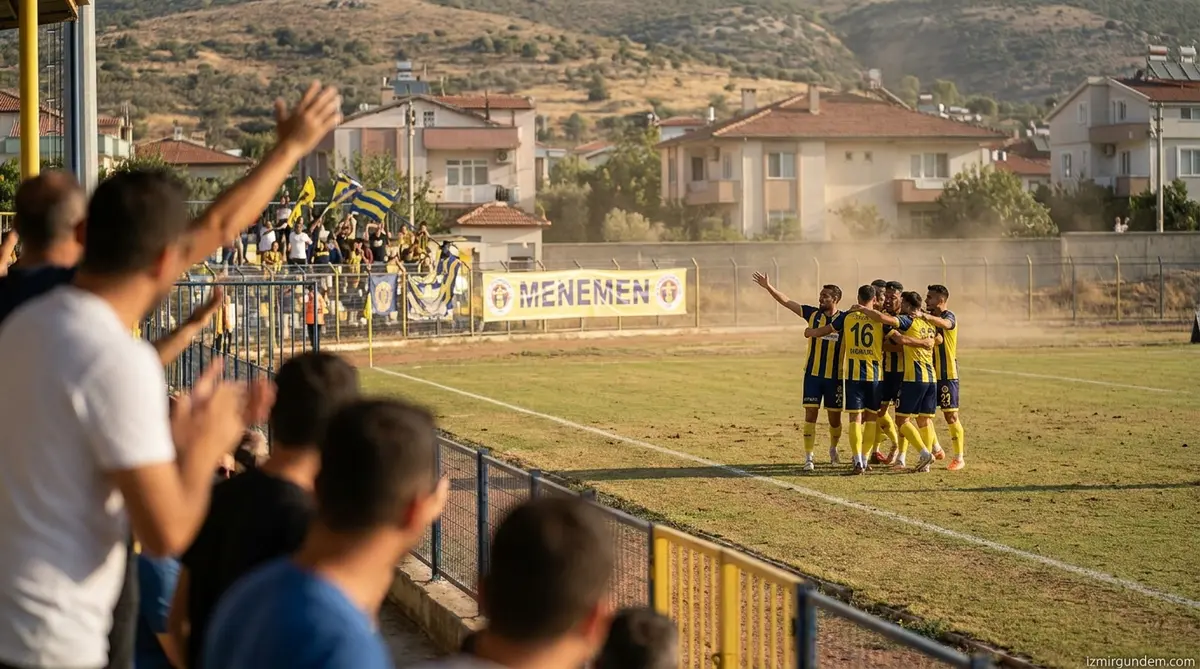 Menemen FK Ankaraspor’u 3 Golle Geçerek Sezonun İlk Galibiyetini Aldı