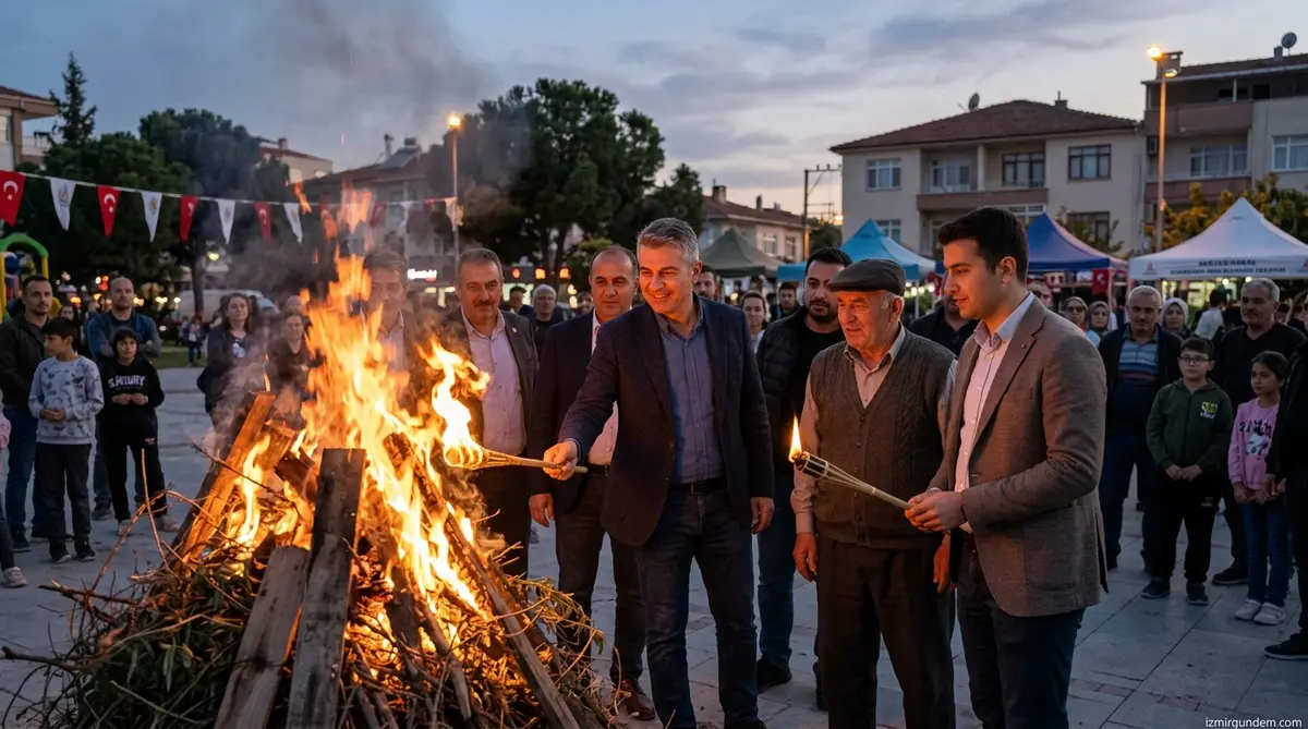 Menemen Hıdırellez Ateşini Dev İsimlerle Yakıyor