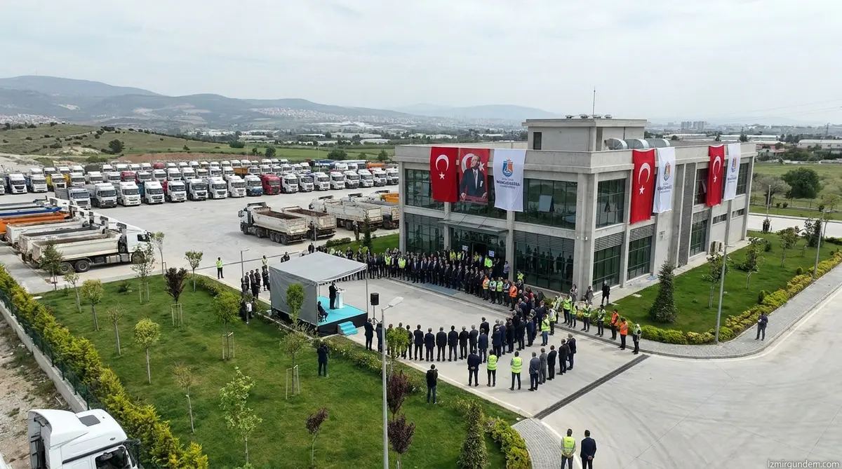 Menemen TIR Parkı Açıldı: 18 Bin Metrekarelik Dev Tesis