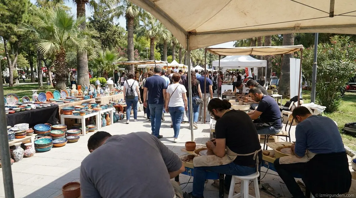 Menemen Uluslararası Çömlek Festivali 45 Ülkeyle Başladı