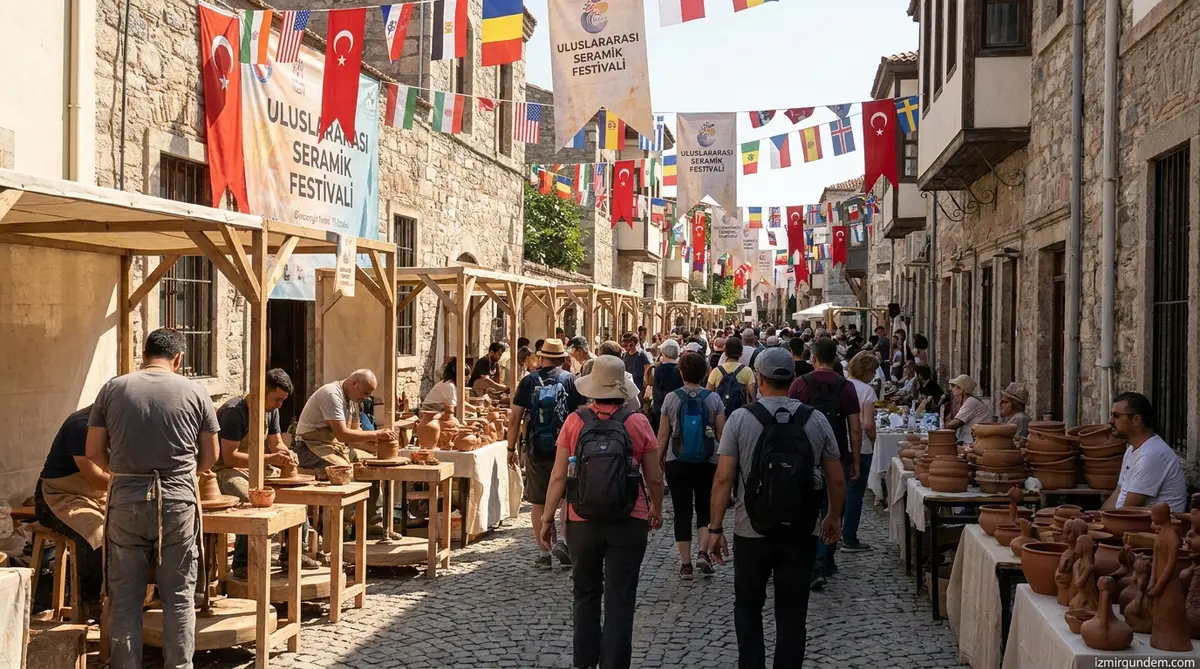 Menemen Çömlek Festivali 45 Ülkenin Katılımıyla Sona Erdi