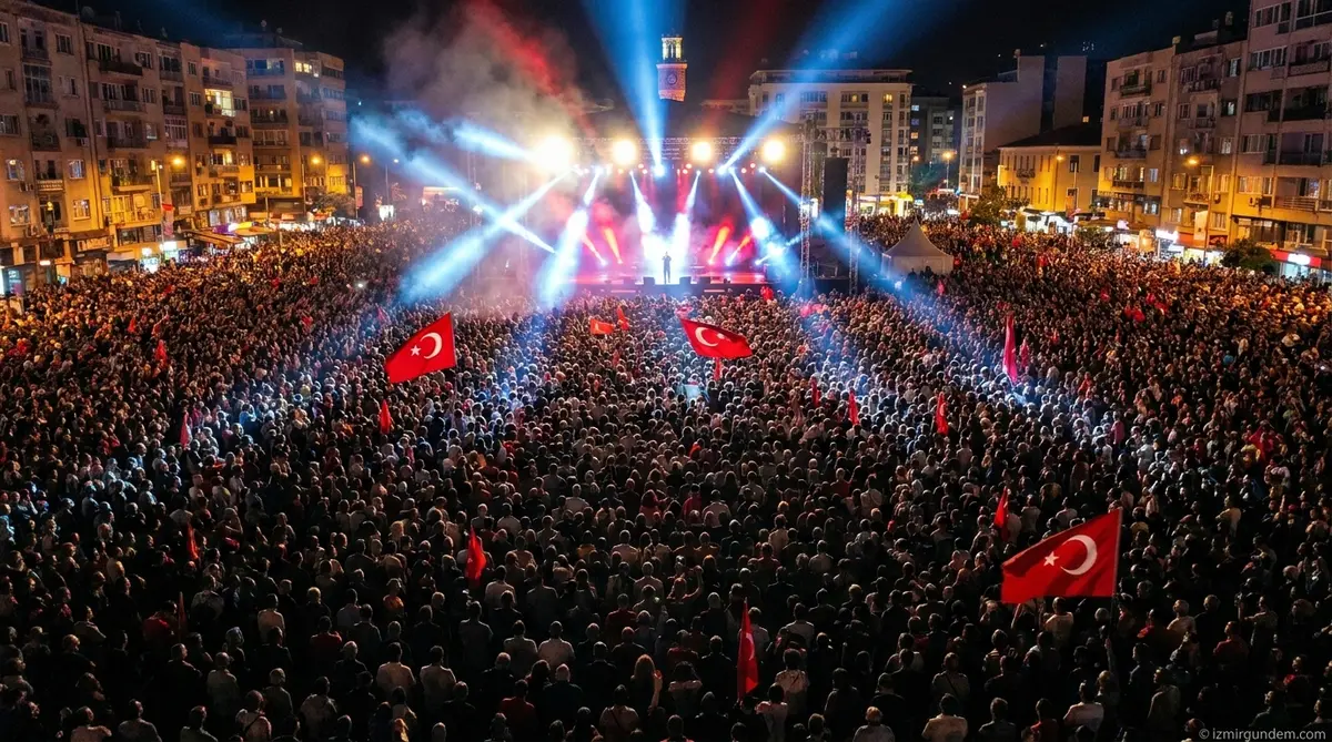 Menemen’in 104. Kurtuluş Yılında Sefo Rüzgarı: Cumhuriyet Meydanı’nda