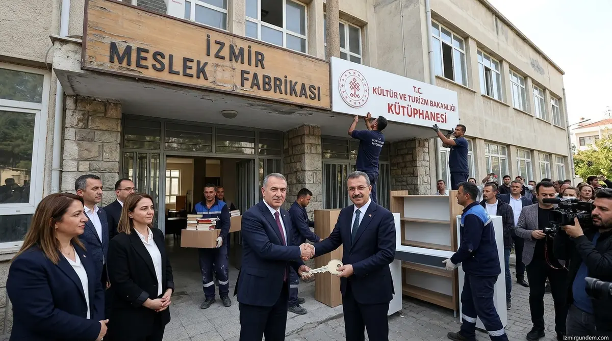Meslek Fabrikası Kütüphane Oluyor: Bakanlığa Devir