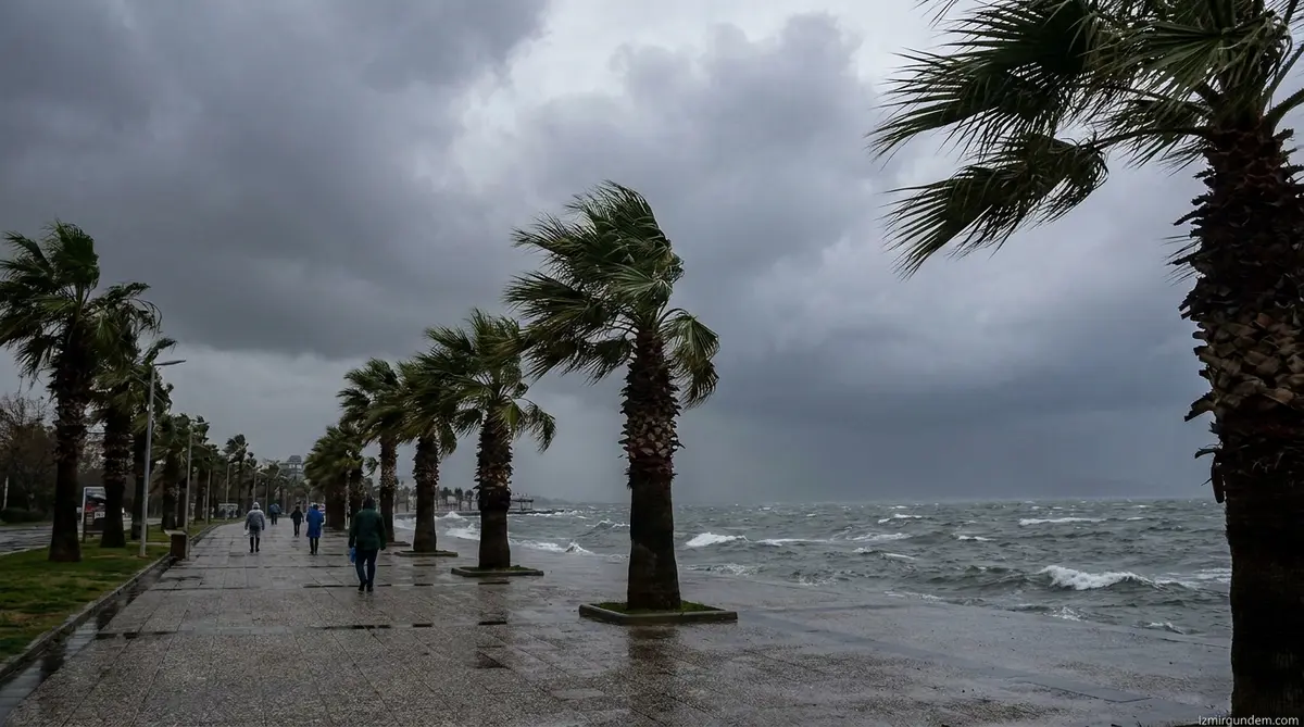 Meteoroloji'den 35 İl İçin Turuncu ve Sarı Kodlu Fırtına Uyarısı