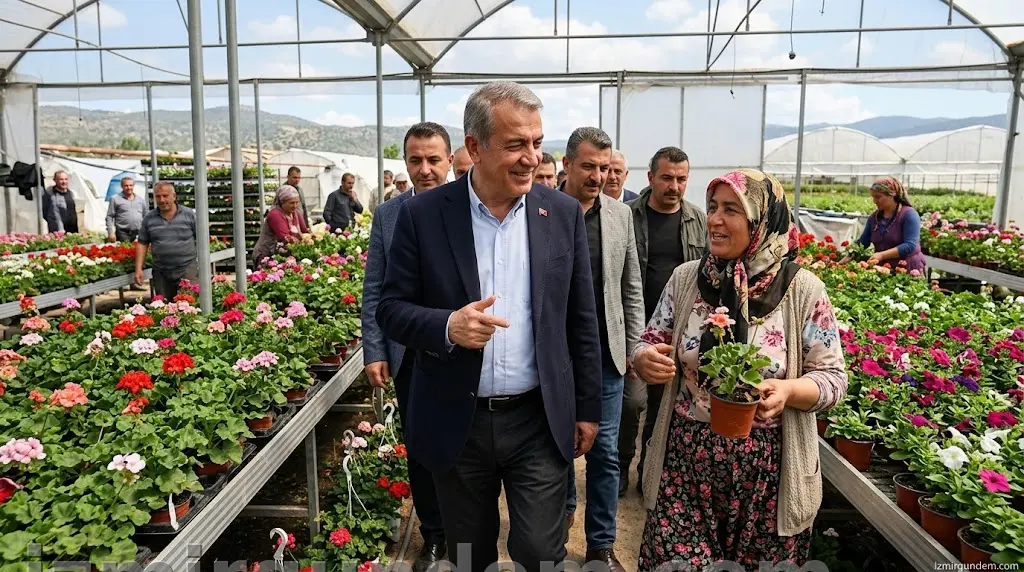 MHP İzmir İl Başkanı Veysel Şahin Bayındır'da: Üretim ve Vefa Mesaisi