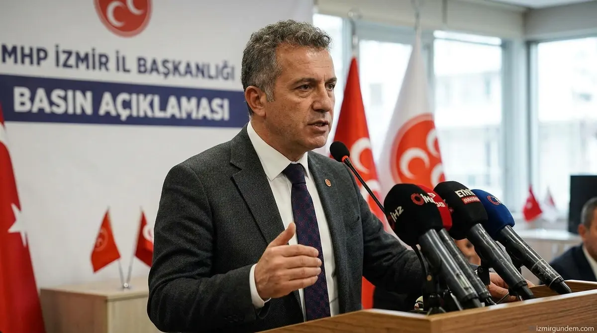 MHP İzmir İl Başkanı Veysel Şahin'den Cemil Tugay'a Sert Meslek...