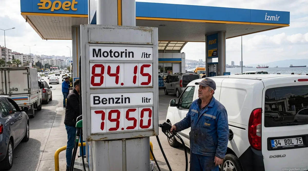 Motorine Dev Zam: İzmir'de Litre Fiyatı 84 Lirayı Aşacak
