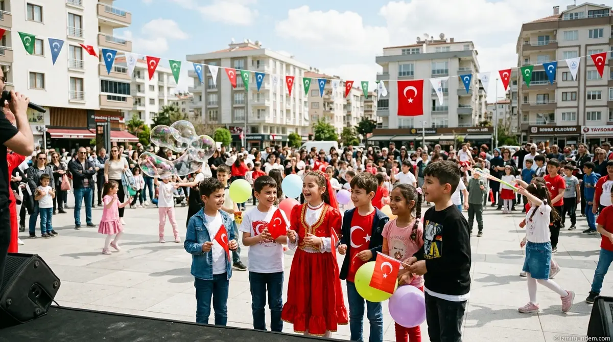 Narlıdere 23 Nisan Şenliği Programı: Çocuklar Meydanda Buluşuyor
