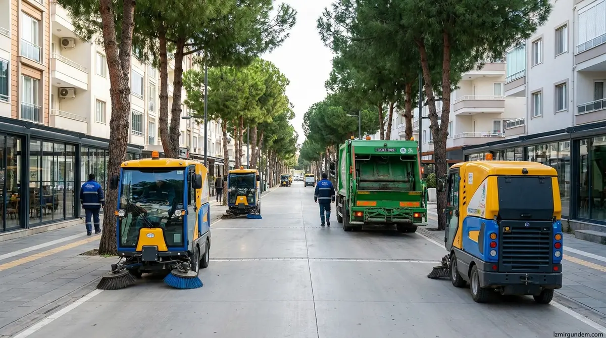 Narlıdere Sokaklarında Sessiz Temizlik Dönemi Başladı