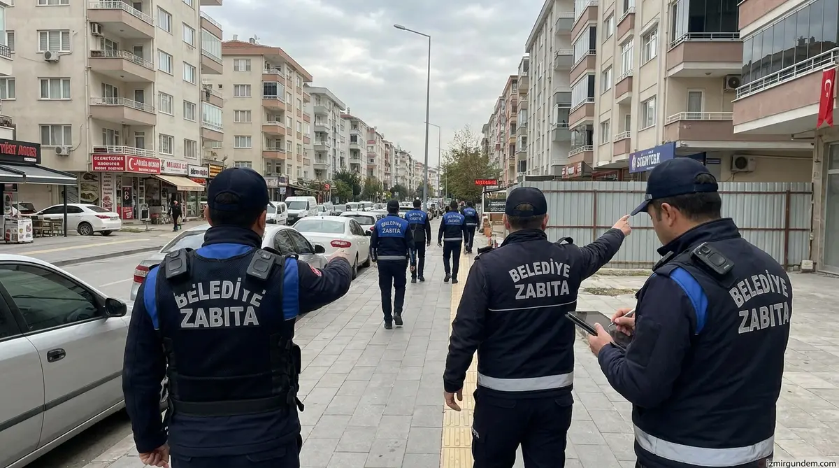 Narlıdere Zabıtası'nda Yaka Kamerası Dönemi Başladı