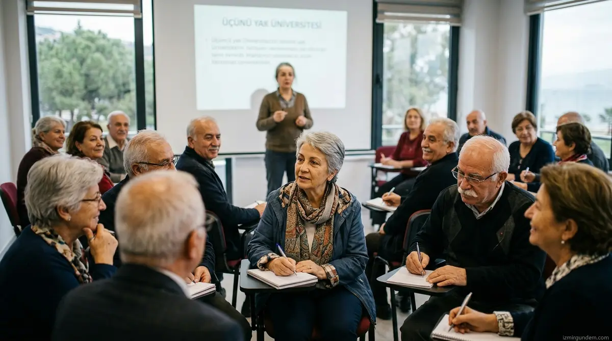 Narlıdere'de Emekliler İçin 3. Yaş Üniversitesi...