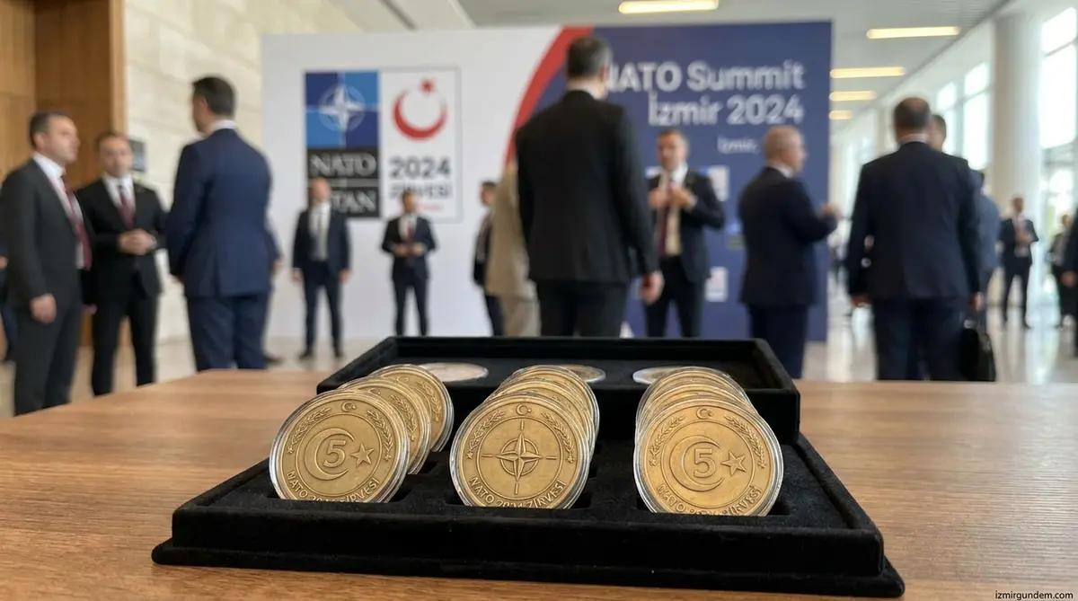 NATO Zirvesine Özel 5 TL Madeni Paralar Basıldı