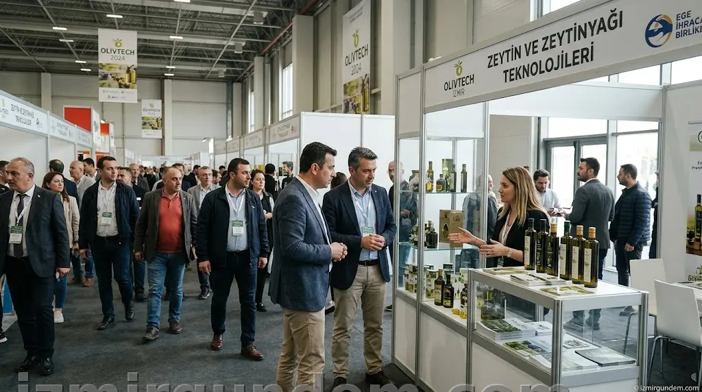 Olivtech İzmir Fuarı 6 Bin 500 Ziyaretçiyle Sektörü...
