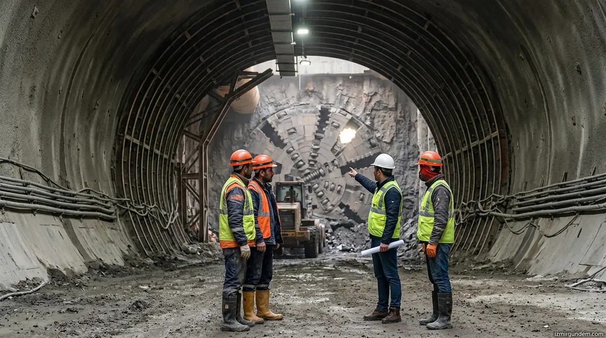 Onat Tüneli'nde Işığa Son 89 Metre: Buca-Bornova 10...