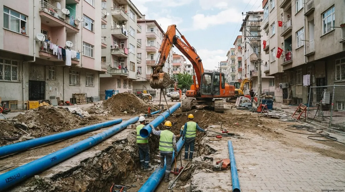 Sarnıç'ta 205 Milyonluk Altyapı Yatırımı: 2 Yıllık İş 1 Yılda Bitti