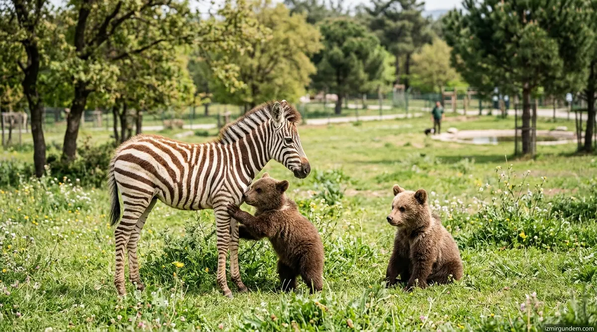 Sasalı'da Bahar Mucizesi: Ayı Yavruları ve Öksüz Zebra