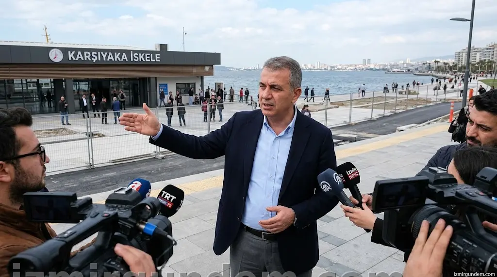 Saygılı'dan Karşıyaka İskele Tepkisi: Makyajlı İcraat