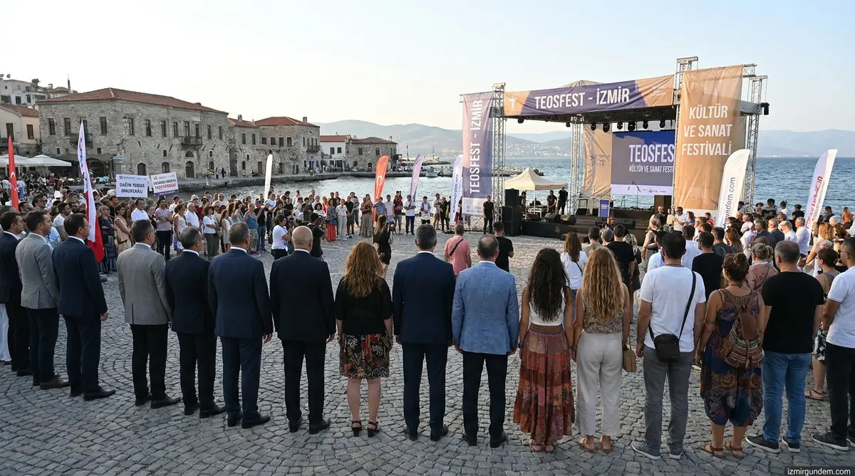 Seferihisar TeosFest 2026 Sanat Dolu Programıyla Başladı