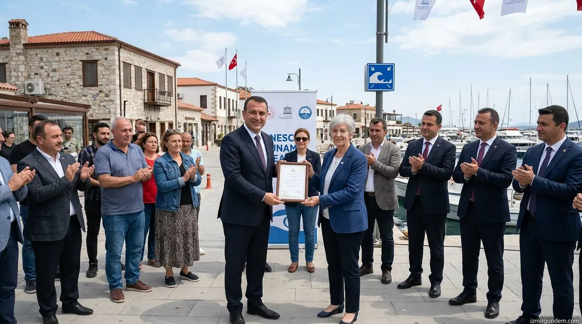 Seferihisar UNESCO’dan Tsunamiye Dayanıklı Kent...
