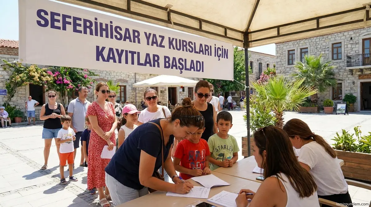 Seferihisar Yaz Kursları İçin Kayıtlar Başladı