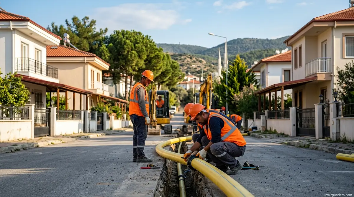 Seferihisar'da Doğalgaz Devrimi: Ürkmez ve Sığacık İçin 100...